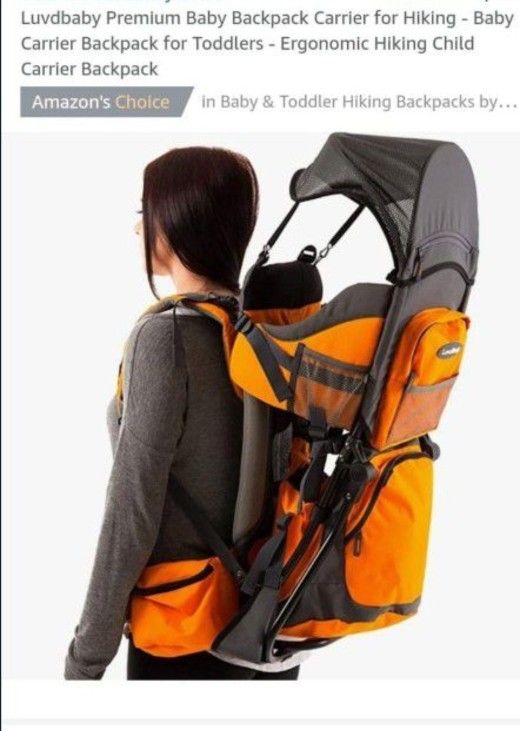 BABY BACKPACK CARRIER #8 (LUVDBABY