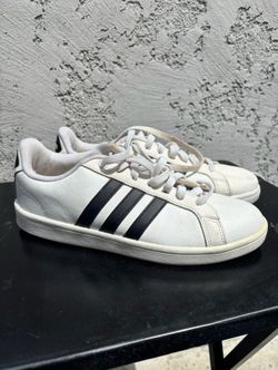 adidas Mens Grand Court Cloudfoam Lifestyle Co Sneakers (size 9 Men’s)