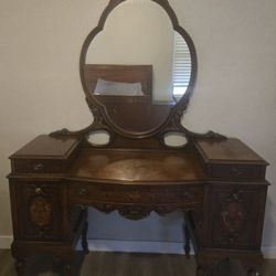 1920s Antique French Vanity