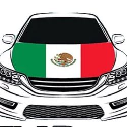 Mexico Car Flags For Hood 