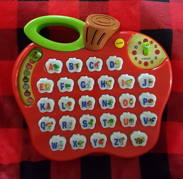 Red Vtech Apple Alphabet