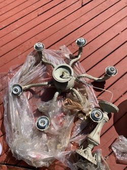 Antique rustic chandelier