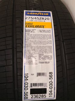 Goodyear Tires 275/45/R20 Eagle Exhilrate