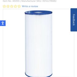 Pool Filters X01-ULTRA-B2  8-15/16”diameter ~~ 23-1/4” Length