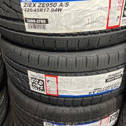 215/45/17 Falken Tires