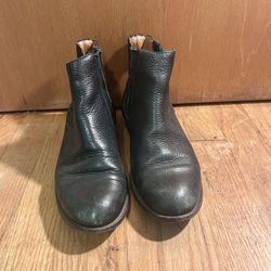 Madewell Leather Chelsea Boots Black
