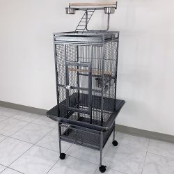 $130 (New) Large 61” parrot bird cages with rolling stand for cockatiels parrot parakeet lovebird finch 