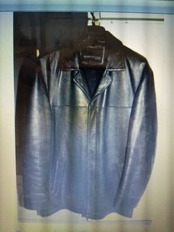 Kenneth Cole mens leather jacket