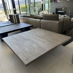 Restoration Hardware Reclaimed Oak Coffee Table 