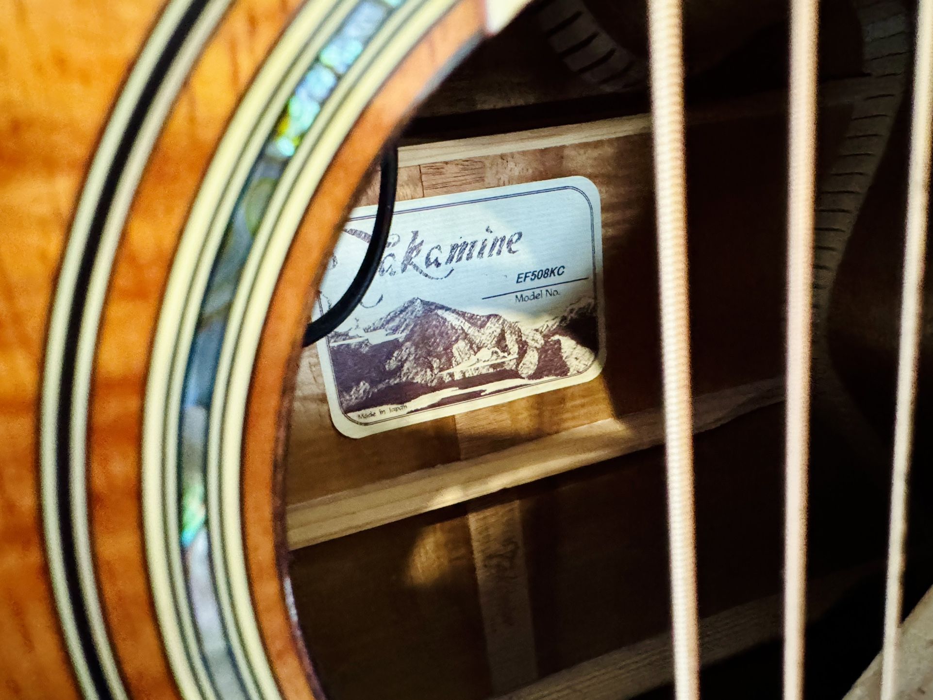 Takamine EF508KC Electric Acoustic Guitar