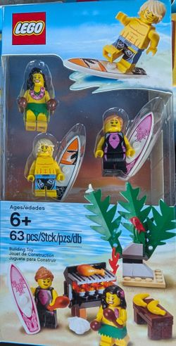 Lego Surfer Set New