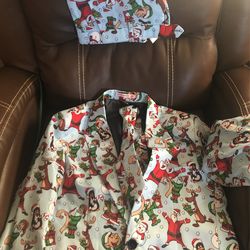 After Xmas Sale 1/2 Price ! Christmas 3 Piece Suit / Size