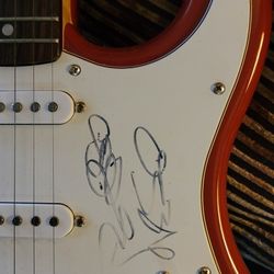Autograph Fender Stratocaster Guitar Ozzy
