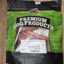 Redbarn All Natural 5-8” Braided Bully Sticks for dogs. 100% Beef Single Ingredient