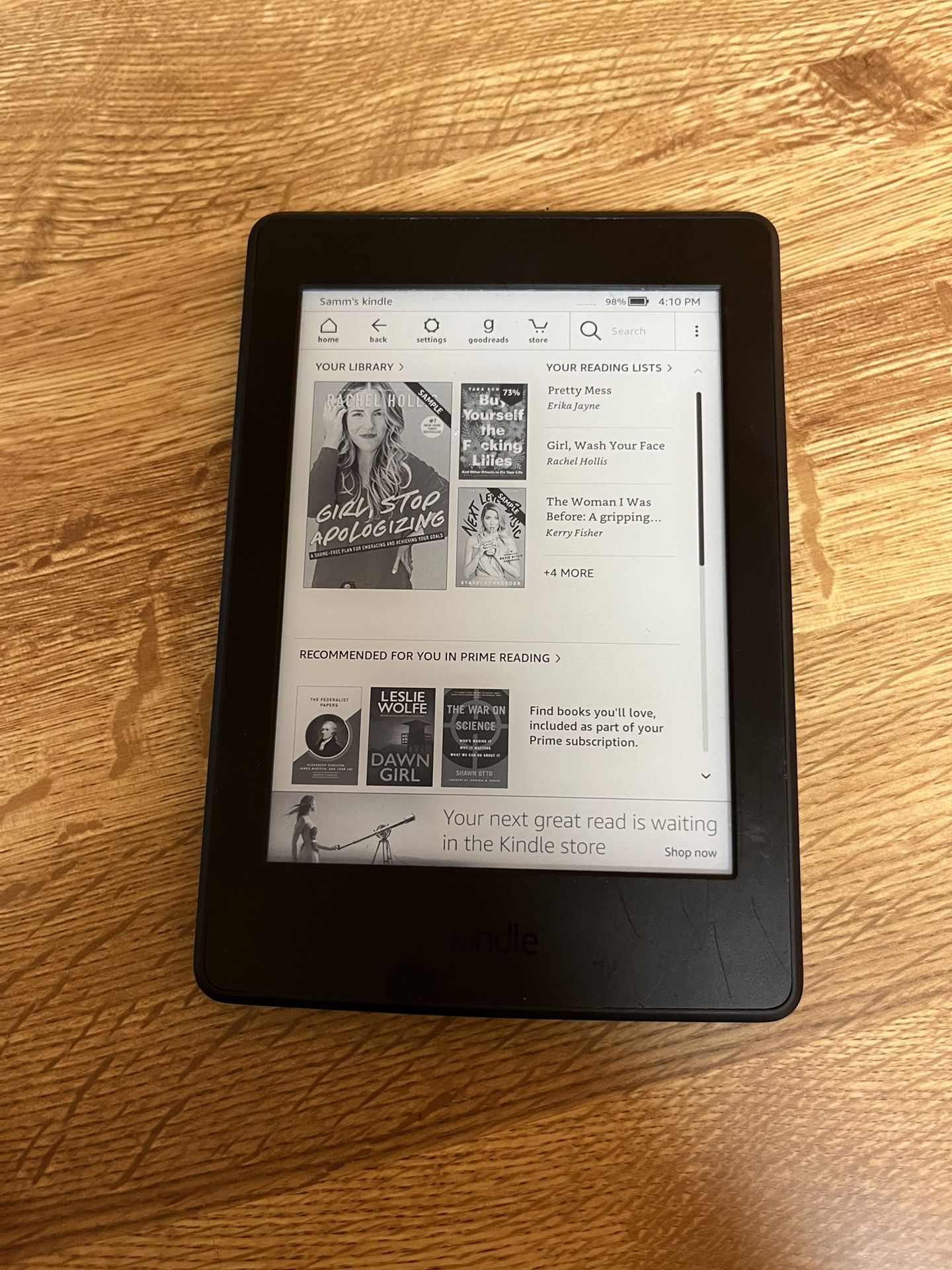 Amazon Kindle Paperwhite (16 GB)
