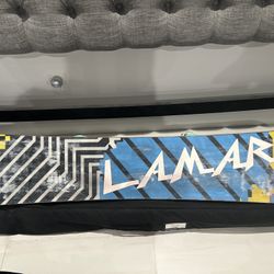 Lamar Snowboard + Flow Bindings