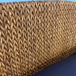 RATAN QUEEN BED! AVAILABLE TODAY ONLY $50 DOWN