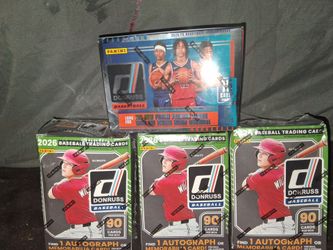 4 unopened Blaster Boxes for $50