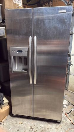 Refrigerator Kitchen Aid Stainless Steel