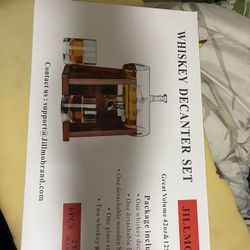 Whiskey Decanter Ship In A Bottle Glass Design Very Cool And retails $150