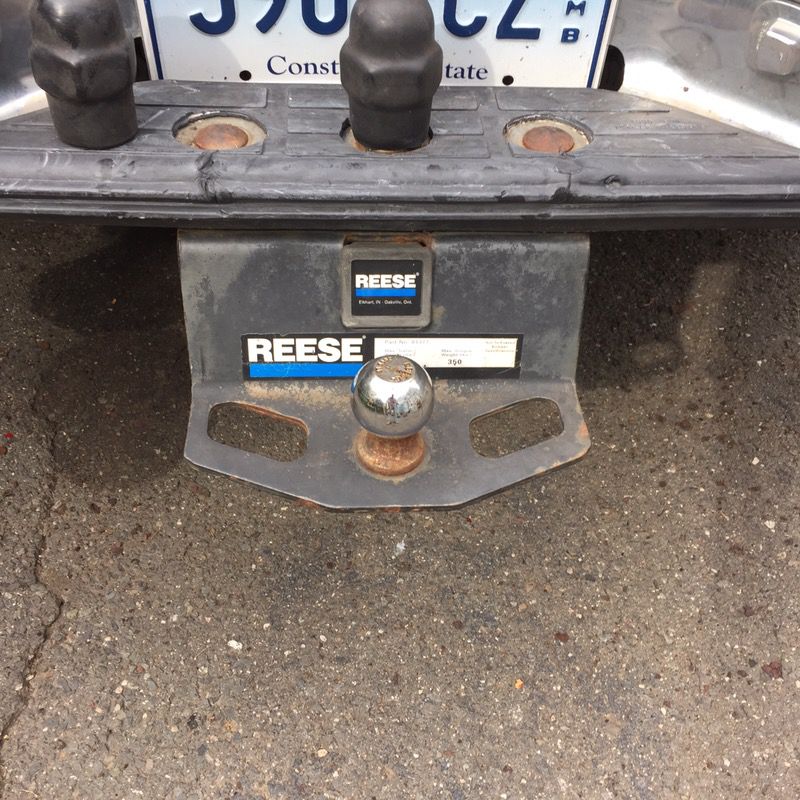 Reese bolt to bumper hitch