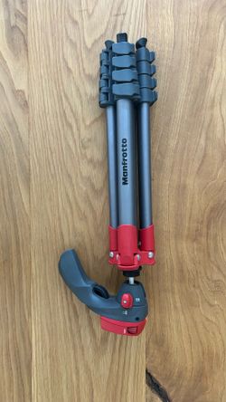 Manfrotto Gray + Red Tripod