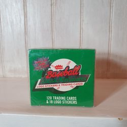1988 Fleer Mini Classic Miniatures Set Baseball Sealed 120 Cards 18 Stickers