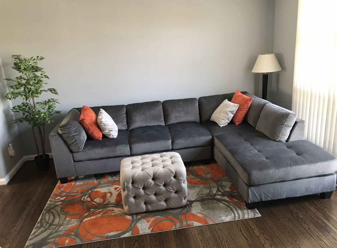 2 Piece Sectional Sofa
