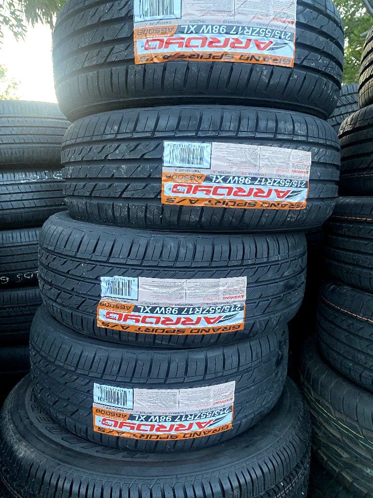 65dba1fa-a407-4738-9486-  215/55/17 ARROYO NEW. 4 LLANTAS 215/55/17 NUEVAS $370