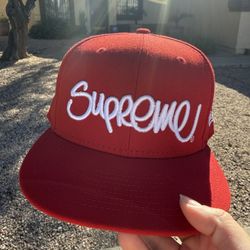Supreme New Era Fitted Baseball Cap 7:1/2