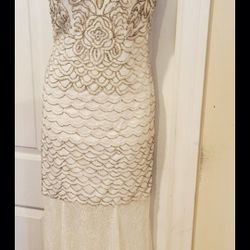 sue wong nocturne dress beaded size 2