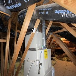 Heating And Air Condition Furnace , Condenser . 