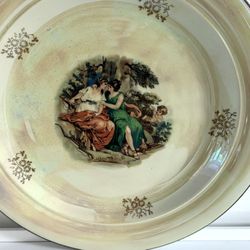vintage Kahla Madonna porcelain plate