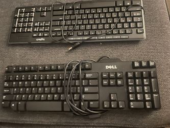 Office Keyboard Dell And Logitech