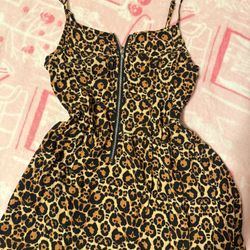 Cheetah Print Dress 🐆