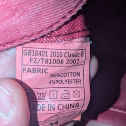 Red Men's 36X32 Slim Jeans