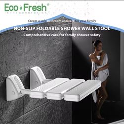Foldable Wall Mount Shower Chair