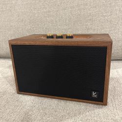 Konex K-one Retro Wooden Bluetooth Speaker 