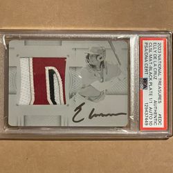 2023 Panini National Treasures - Elly De La Cruz 1/1 Signed Printing Plate