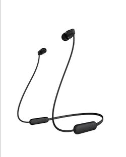 Sony WIC200 Wireless In-ear Headphones - Black