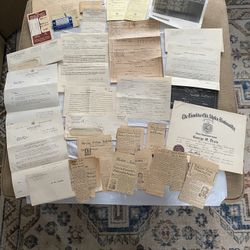 Vintage 2nd Grouping Of Naval Soldier Ephemera 