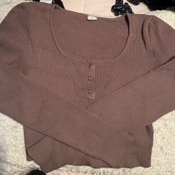 Brown Long Sleeve