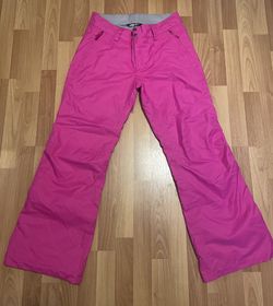 The North Face Fuchsia Ski Pants (M)
