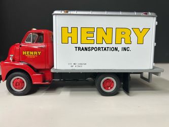 First Gear 1953 Chevrolet COE Box Truck Henry Transportation, Inc.