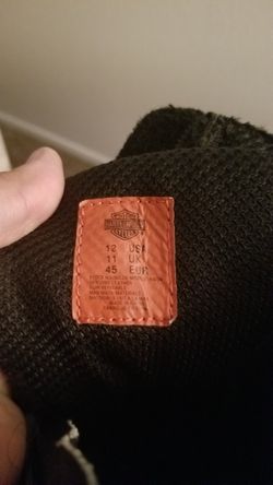 men boots harley Davidson size12