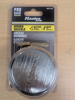 Pro Grade Hidden Shackle Master Lock