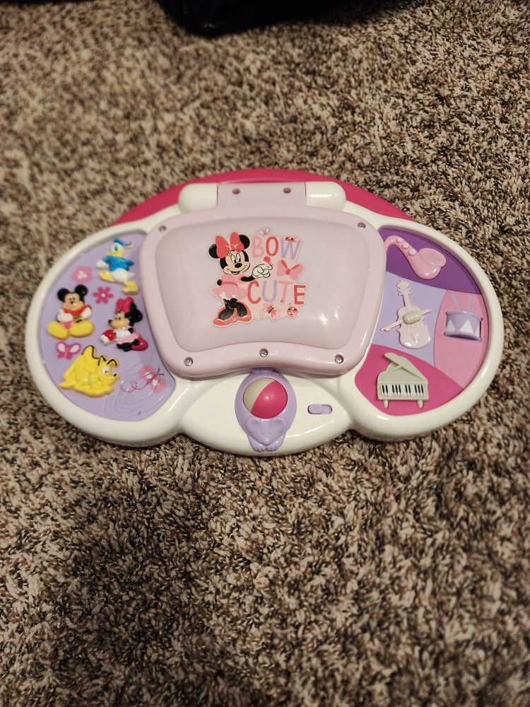 Minnie Mouse Toy Laptop