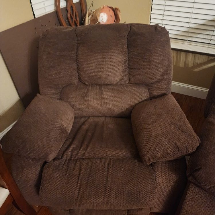 Chair, Loveseat, Couch and Entertainment Stand 