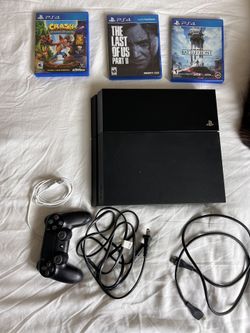 Sony PlayStation 4 (PS4) + Games (optional)