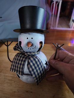 Cute Hanging Snowman Decoration 
